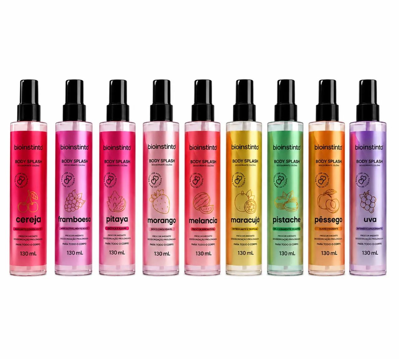 Perfumes e body splash