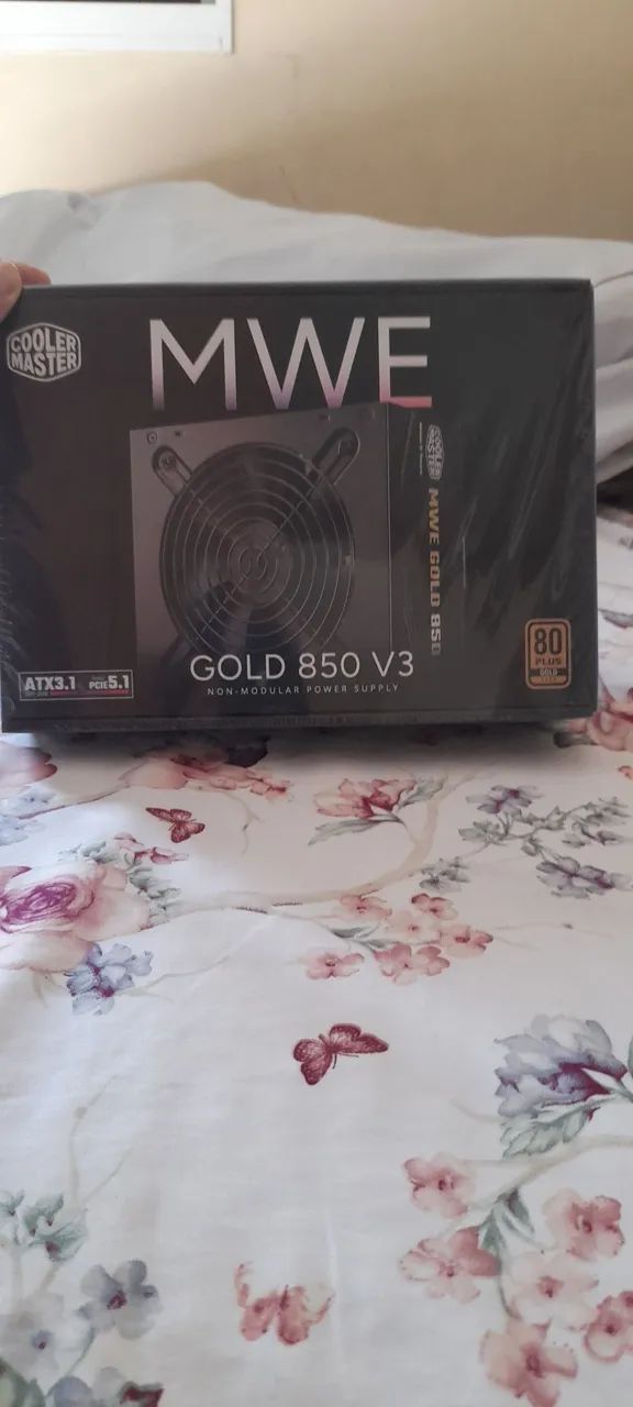 Fonte de alimentação MWE GOLD850 V3 /80 PLUS - Foto 2