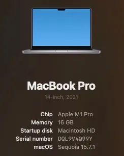 MacBook Pro 14? M1 Pro (2021) 16GB / 512GB - Notebooks - Centro