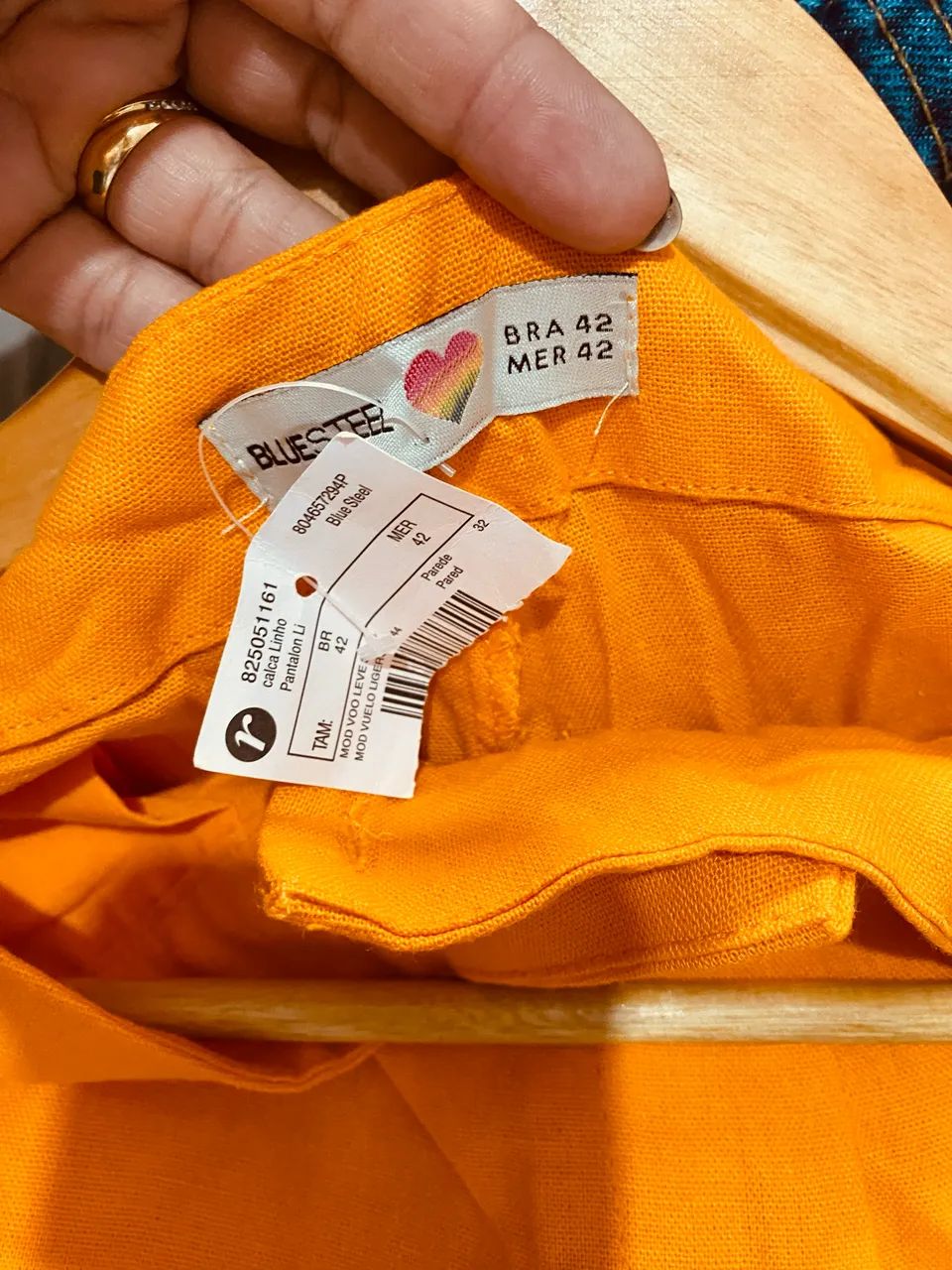 Calça pantalona feminina 42 - Foto 4