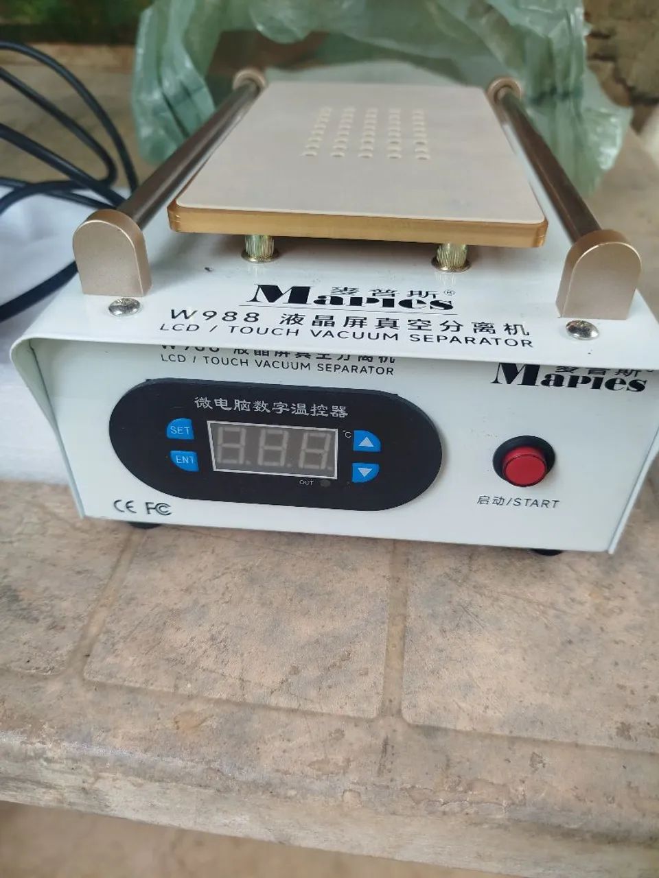 Separadora de LCD a vácuo 
