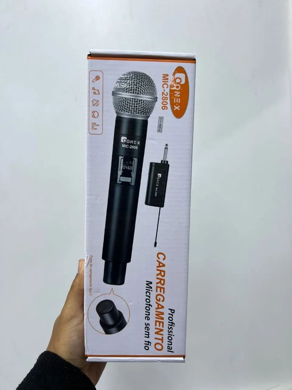 Nini shop inhoaiba apresenta microfone sem fio