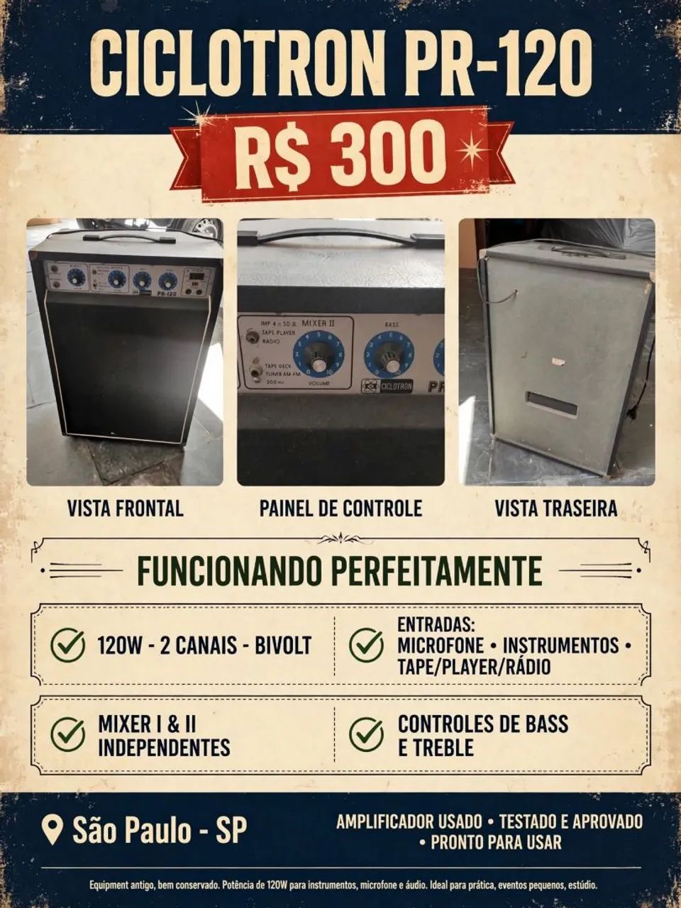 Caixa amplificador 