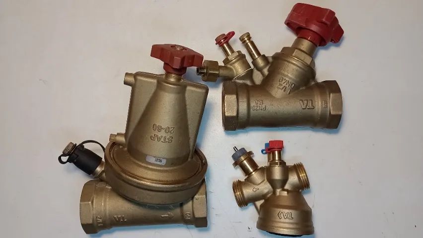 Válvula TA IMI Hydronics Stad 40, Ta compact e Stap 20-80.
