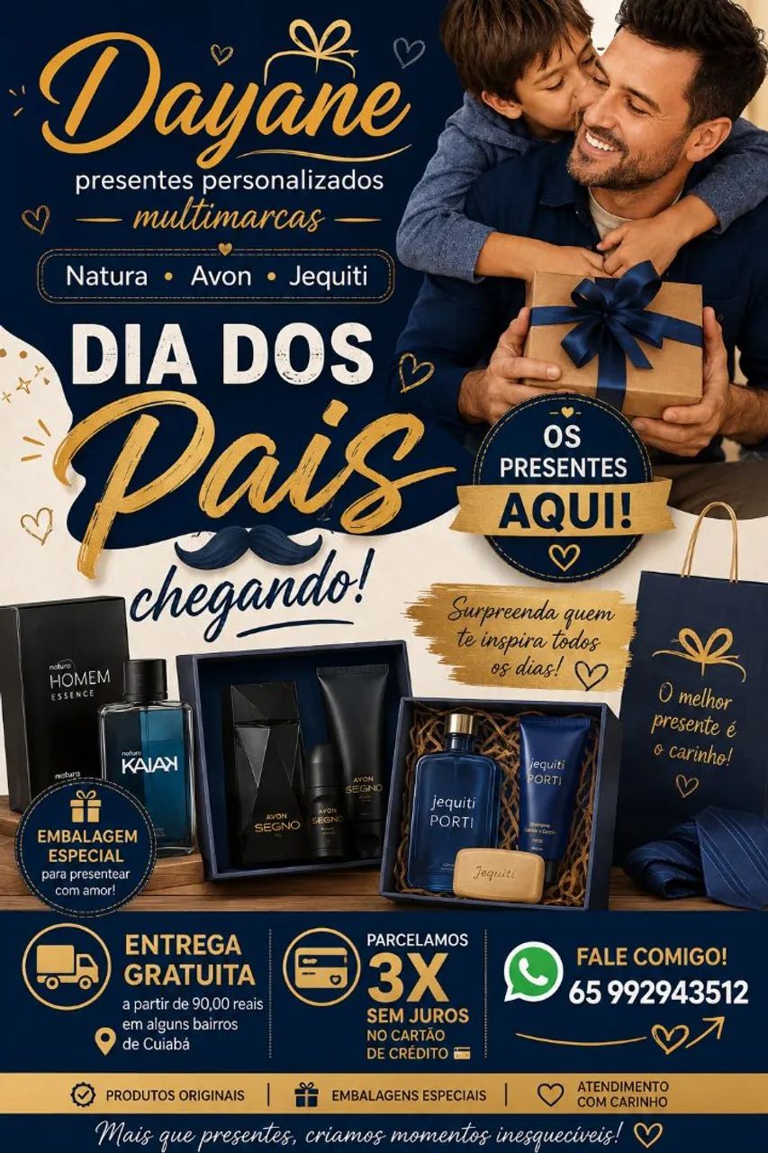 Presentes dia dos pais ?