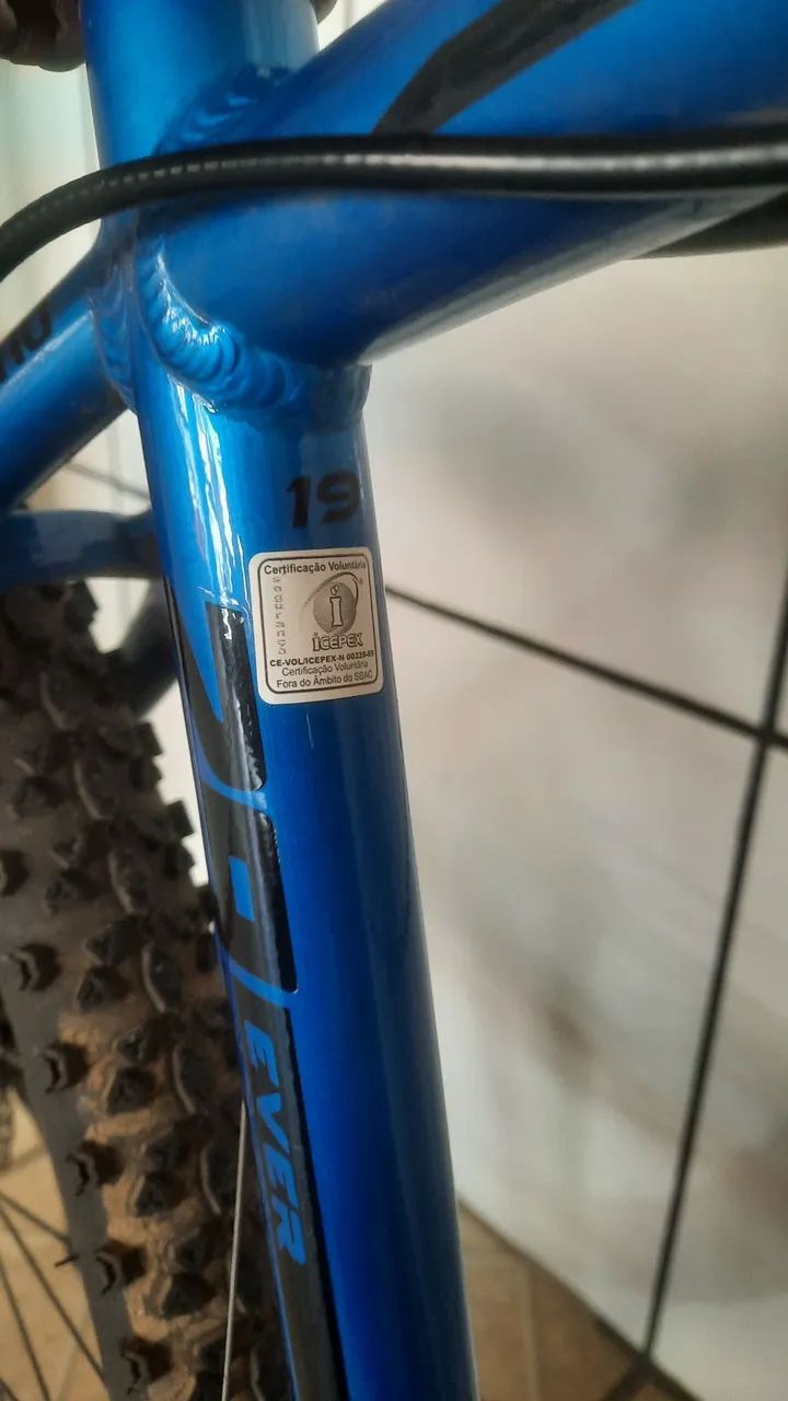 BICICLETA  EVER 29 ALUMÍNIO, EM ESTADO DE NOVA - Foto 4