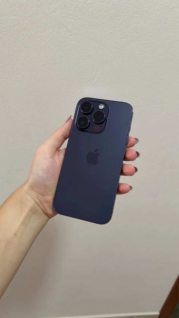 iPhone 14 Pro - 256 GB - Roxo  - Foto 4