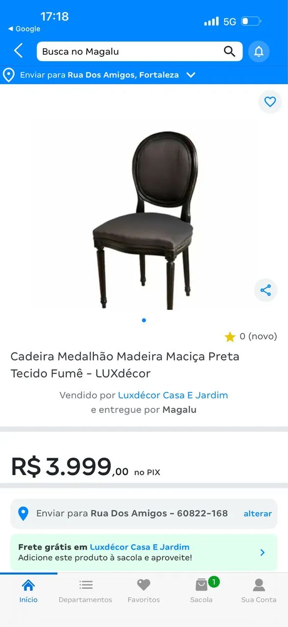 Cadeira decorativa  - Foto 4