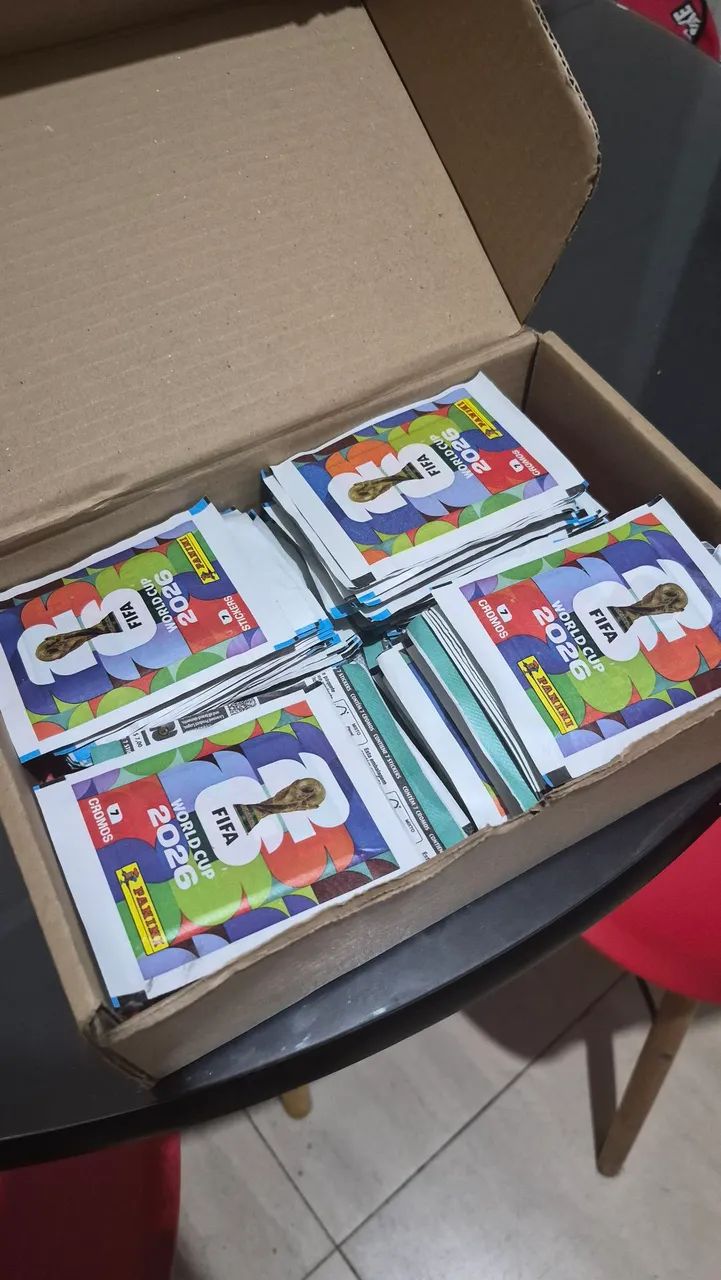 50 Pacotes envelopes (700 figurinhas) figurinhas copa do mundo 2026