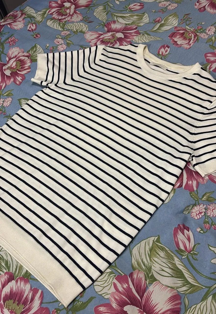 Camiseta Linho Listrada (original) - Foto 5