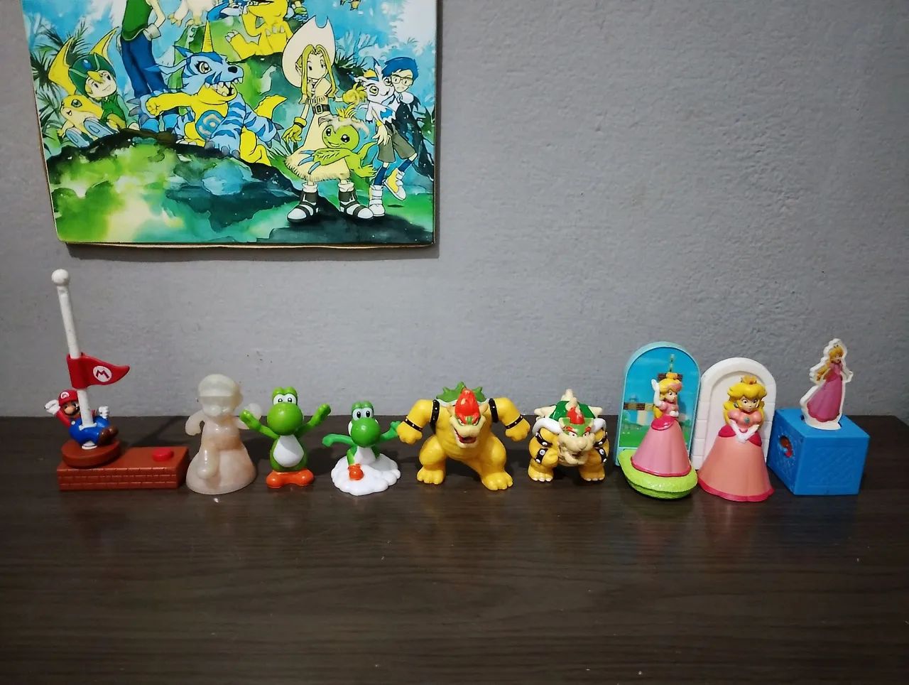 Brinquedo colecionar Mario 
