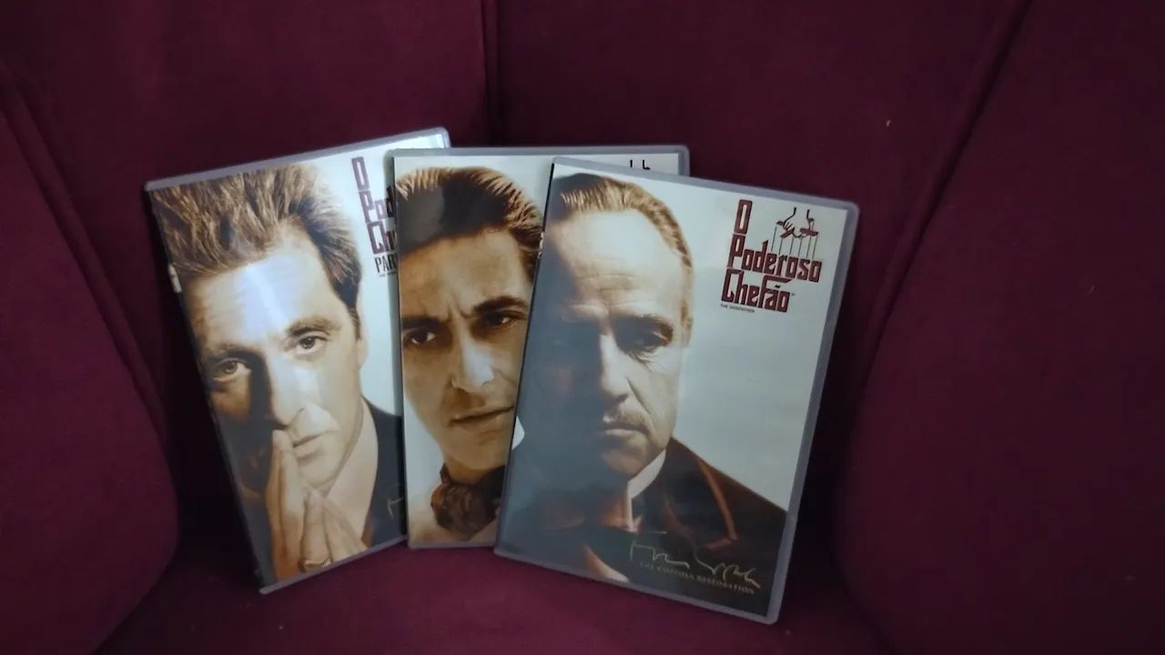 BOX DVD: Trilogia O Poderoso Chefão