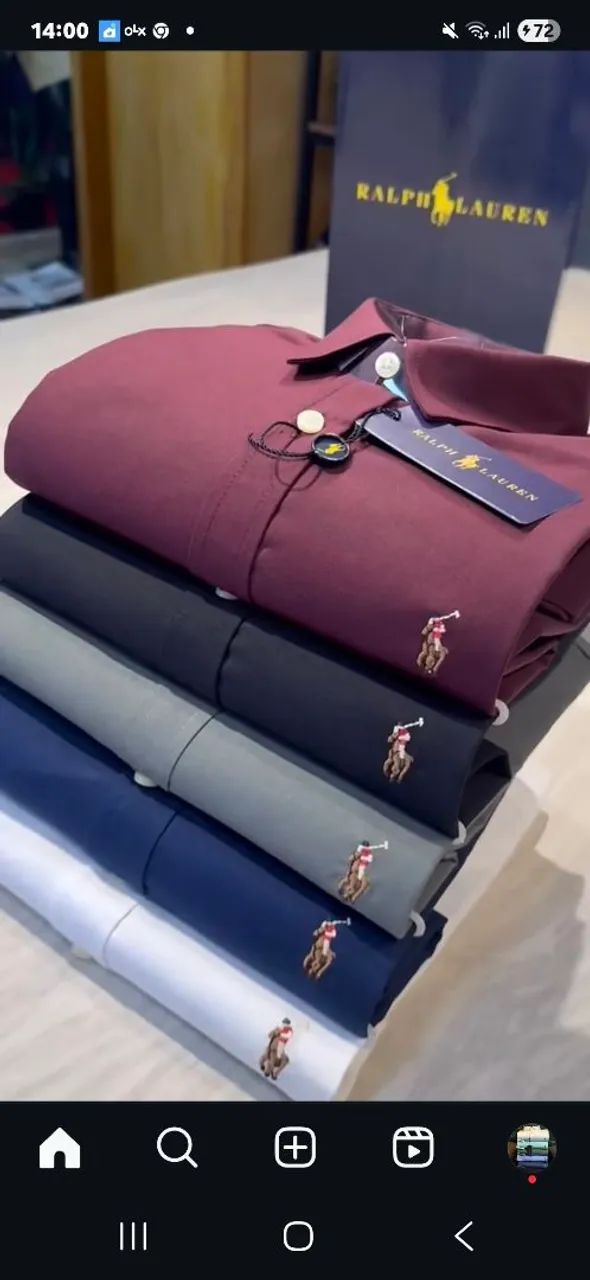 Roupas masculinas multimarcas