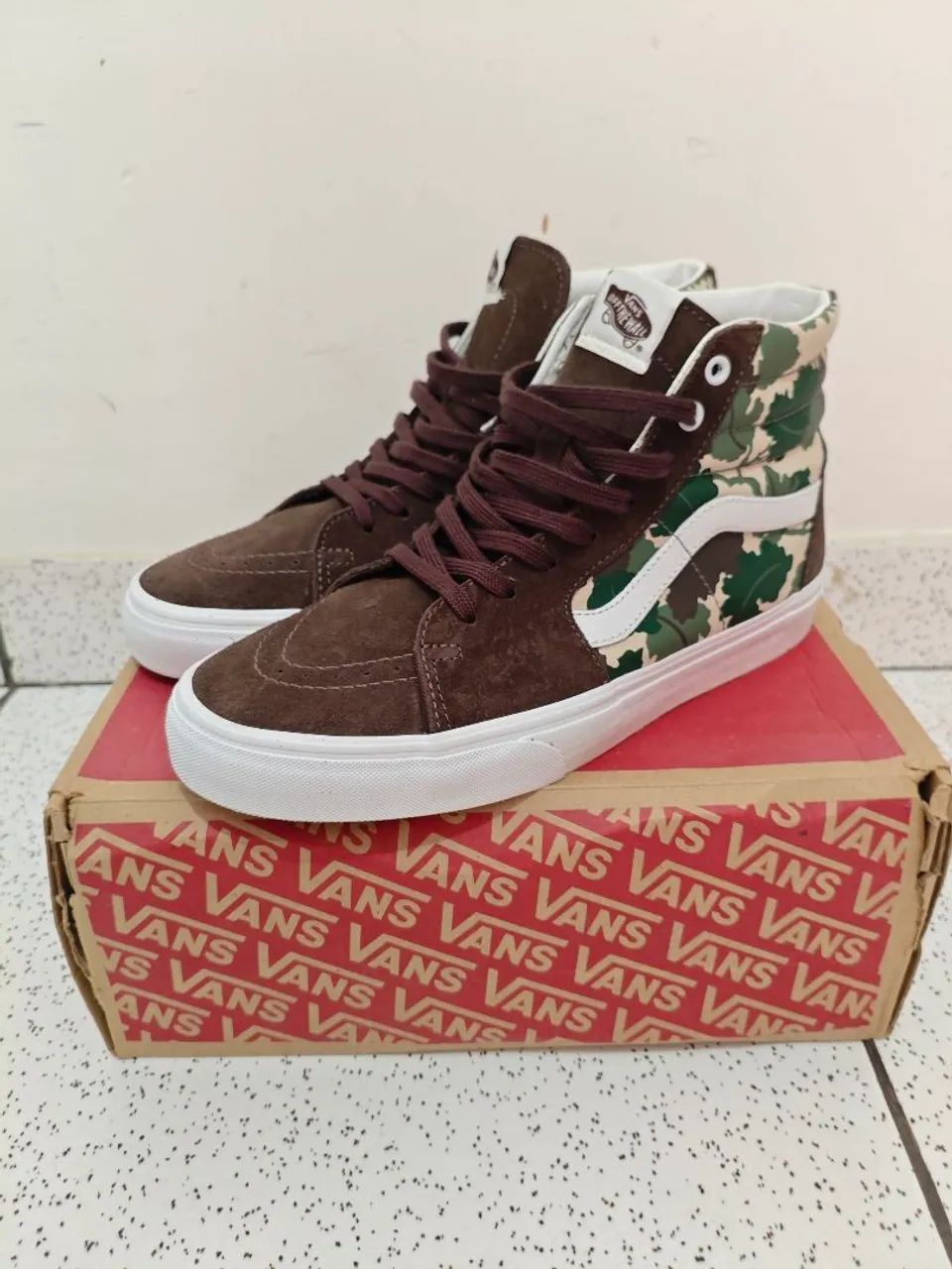 Tênis Vans Sk8-Hi Mitchell Camo Multi  - Foto 3