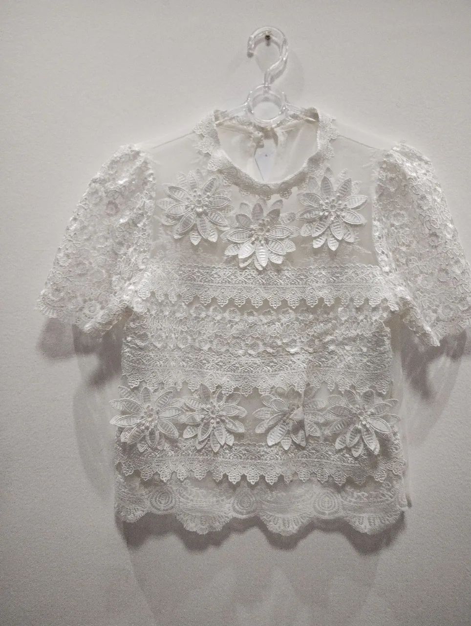 Blusas rendas