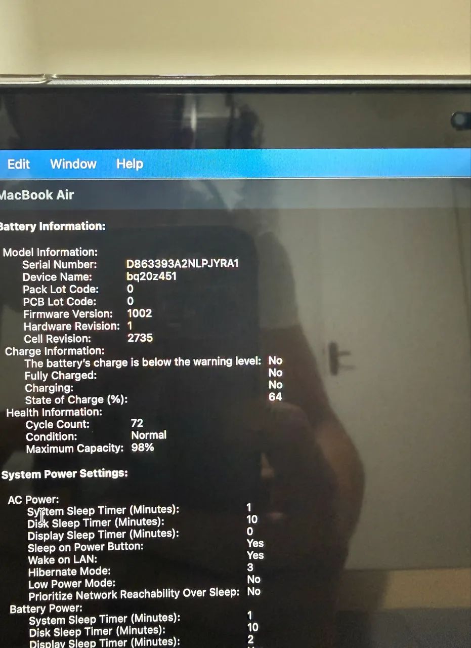 MacBook Air M1 13? 8GB 256GB SSD - Bateria 98% - Estado Impecável