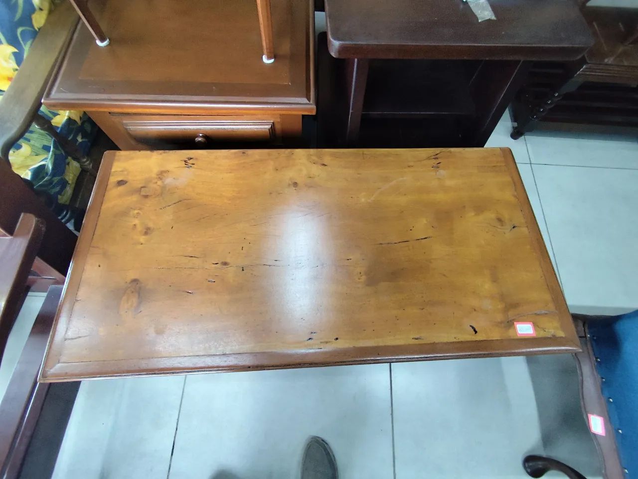 MESA DE CENTRO / BAÚ DE MADEIRA - Foto 4