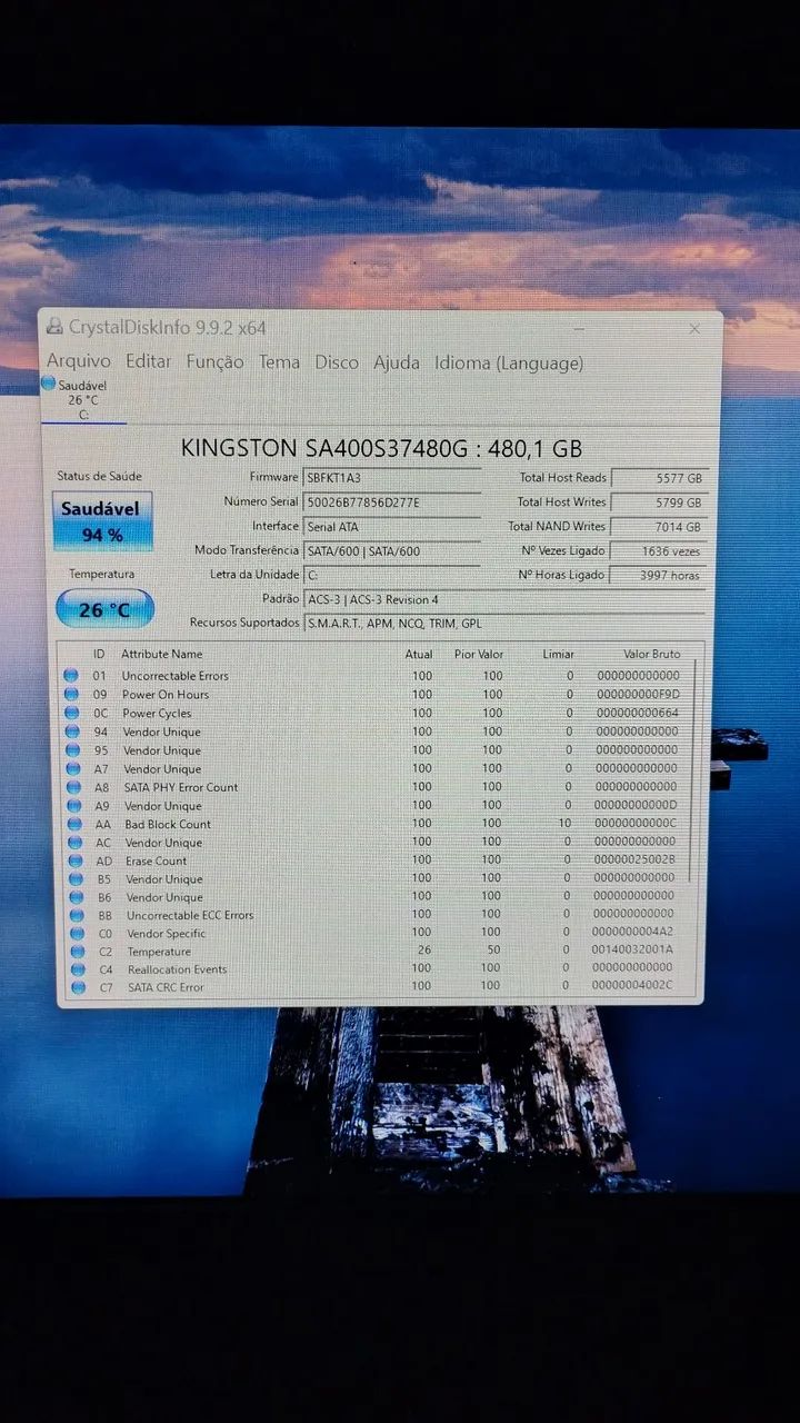 SSD Kingston 480 gigas - Foto 5