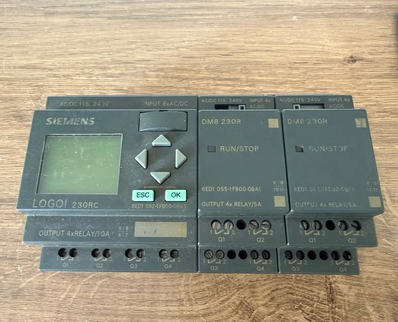 CLP LOGO 230 RC + 2 Expansão DM8 230R 