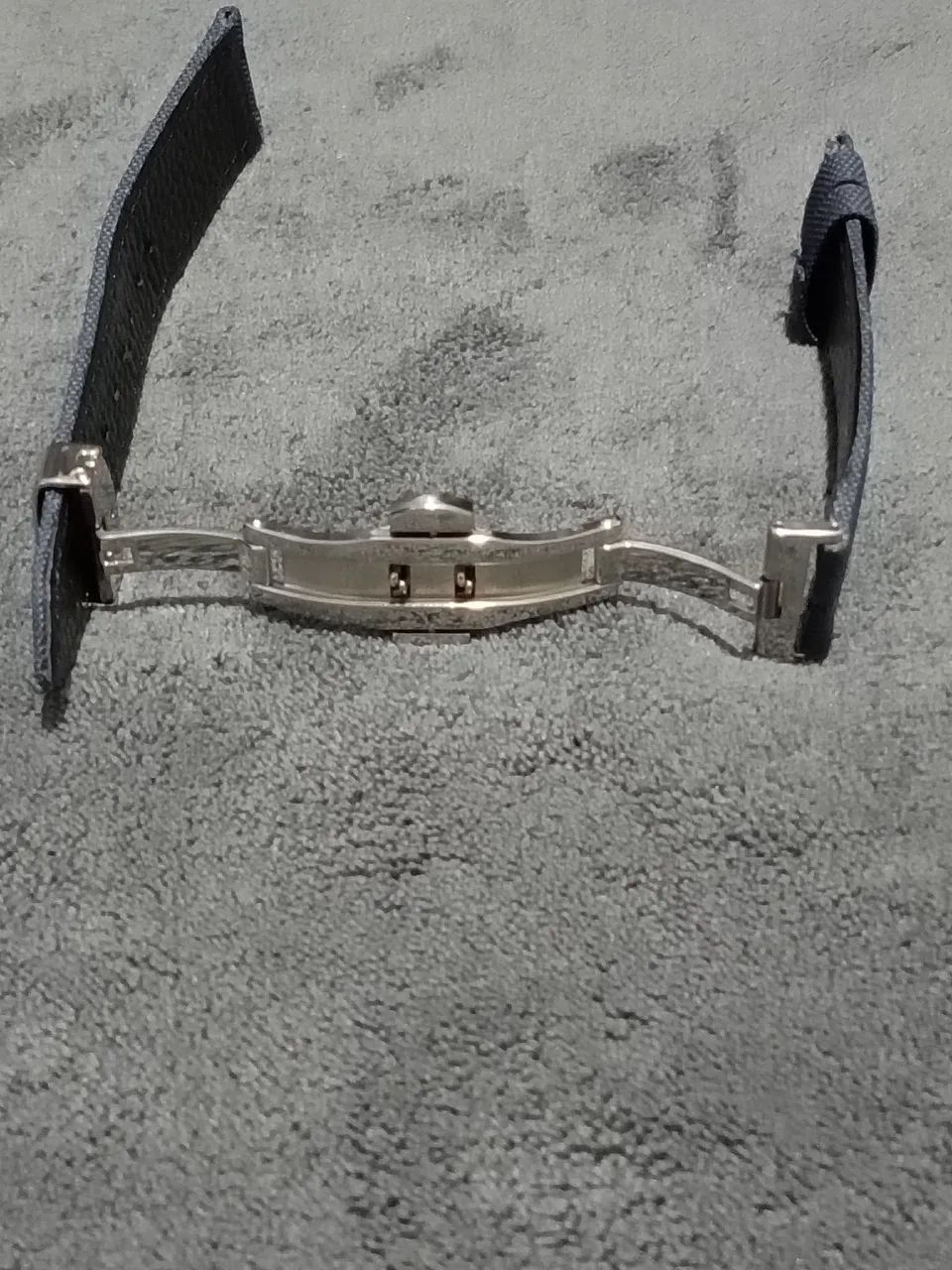 Pulseira para relógio em nylon e couro legítimo 20 mm - Foto 3