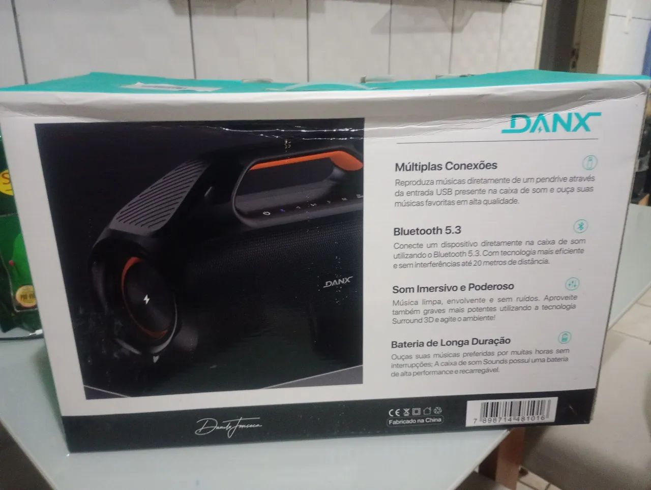 Caixa de som Danx ds10 100w - Foto 4