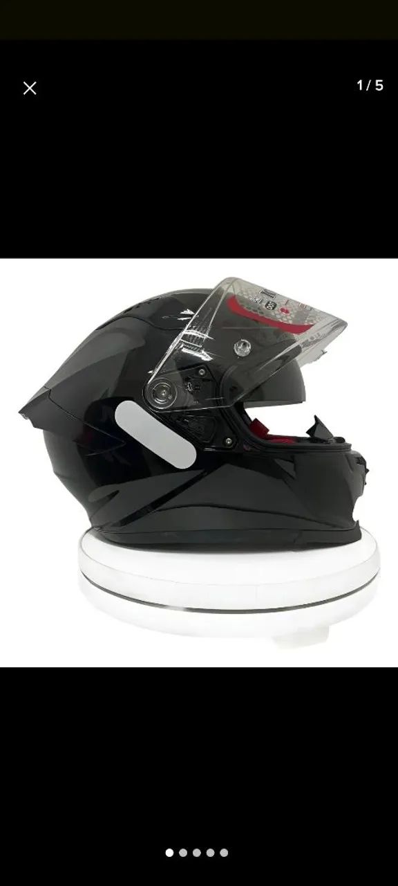 Capacete KYT Striker 2V plain  - Foto 5