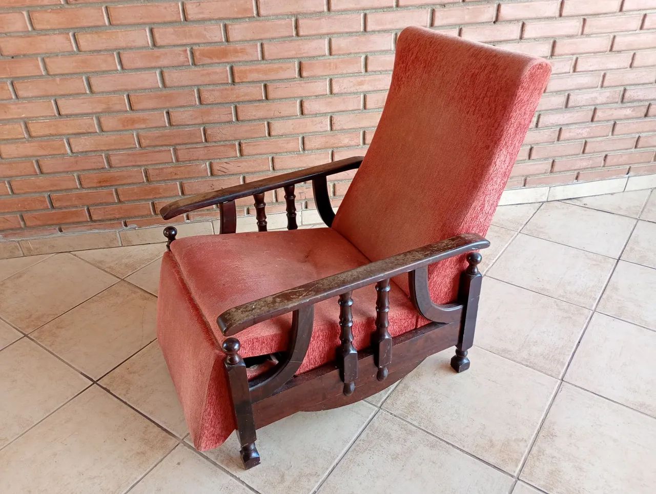 Cadeira do Papai espreguiçadeira vira leito