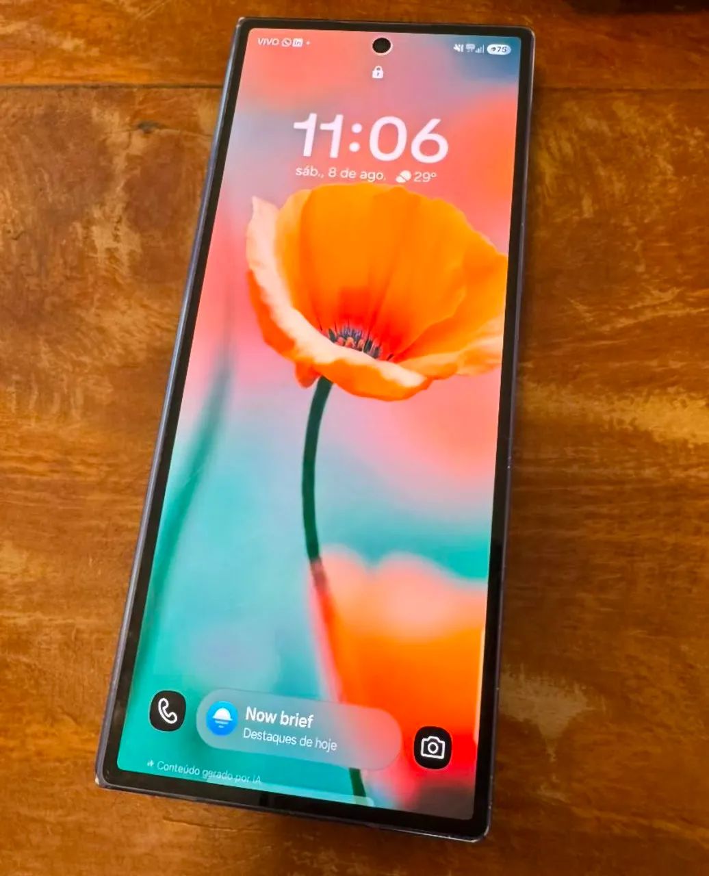 Samsung ZFold 6 Azul, 512gb. Completo
