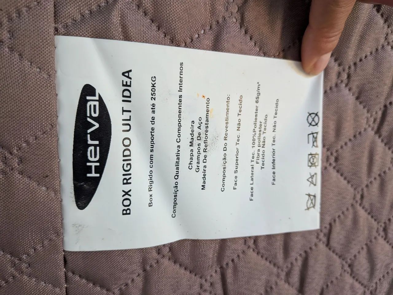 Cama Casal com o box semi nova - Foto 5