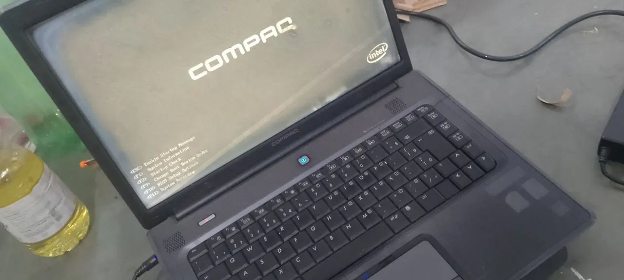 Computador Compaq usado com culer e fonte - Foto 3