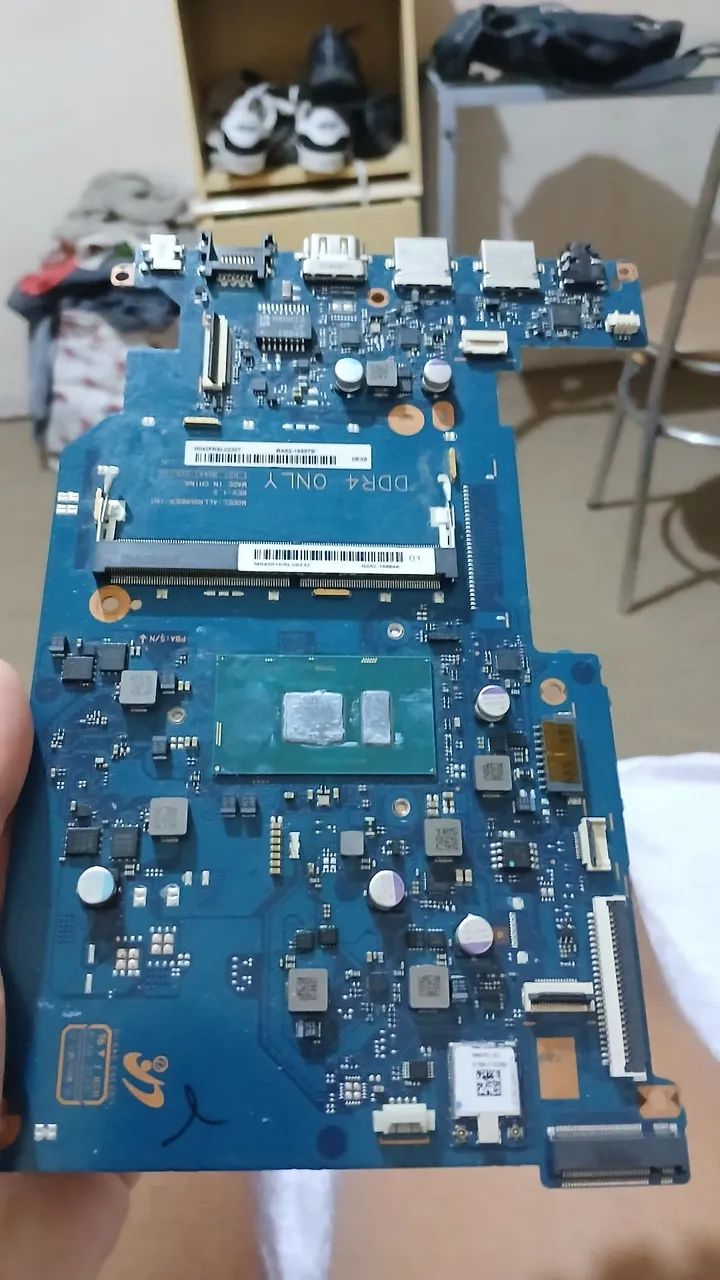 (Com defeito) carcaça sucata notebook - Foto 4