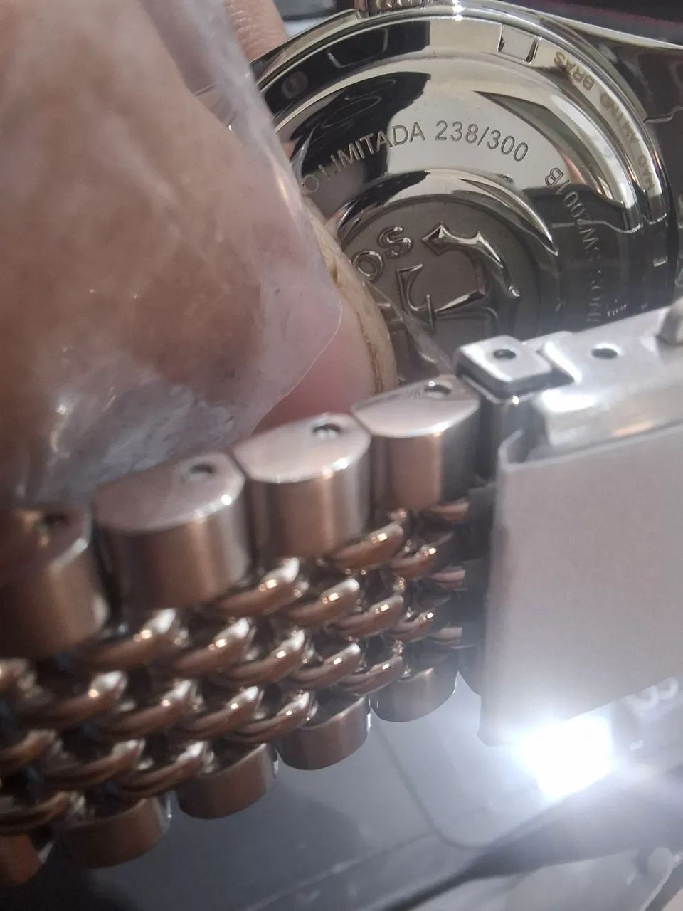 Relógio Technos Skydiver Automático 500m 37,5mm SW2001B Sellita. - Foto 3
