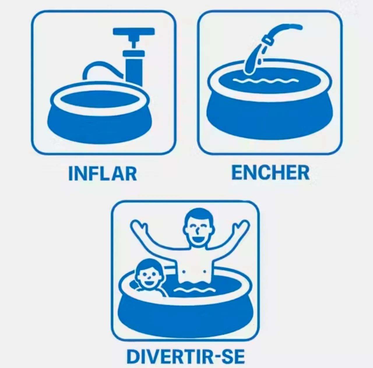 Piscina Inflável 1000 Litros - Pronta Entrega  - Foto 4