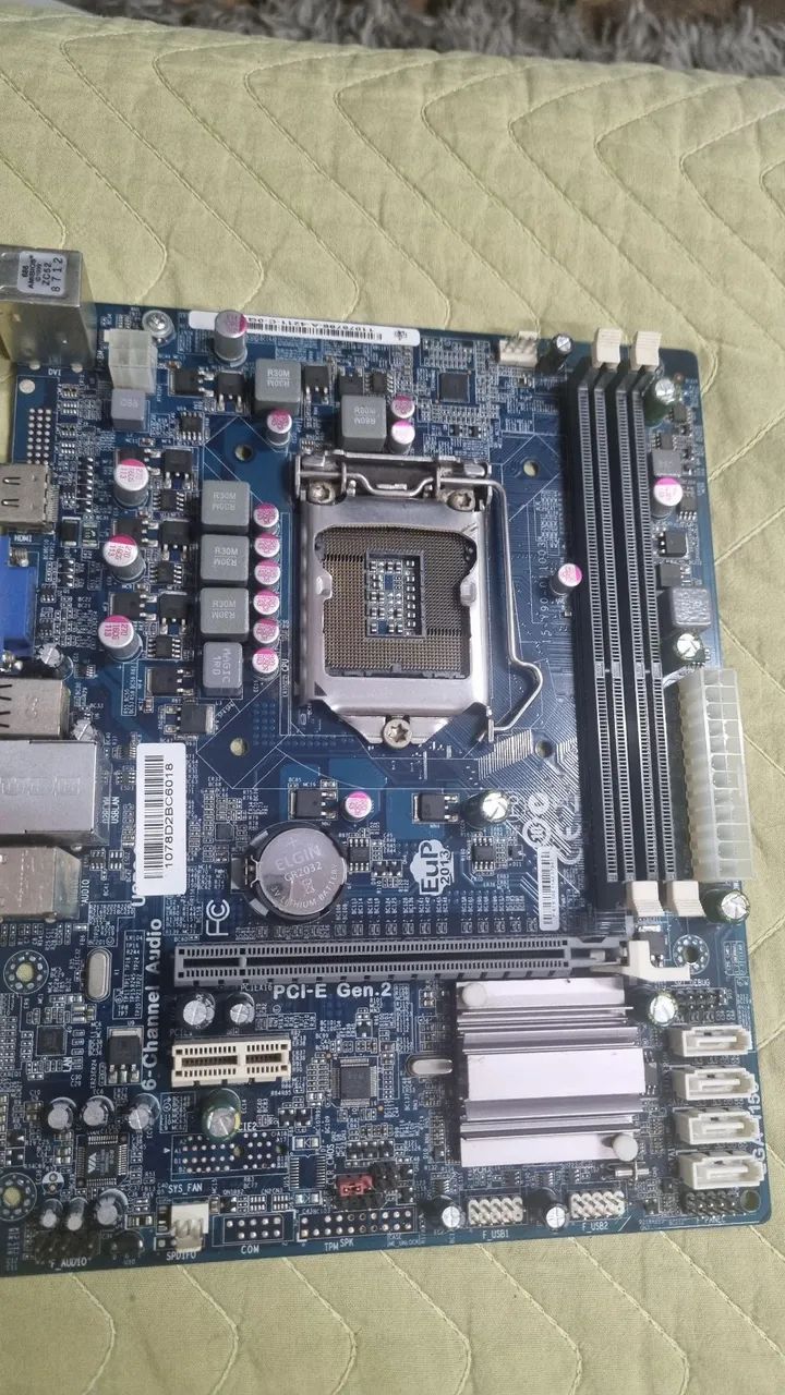 Placa H61 Eup Lga 1155