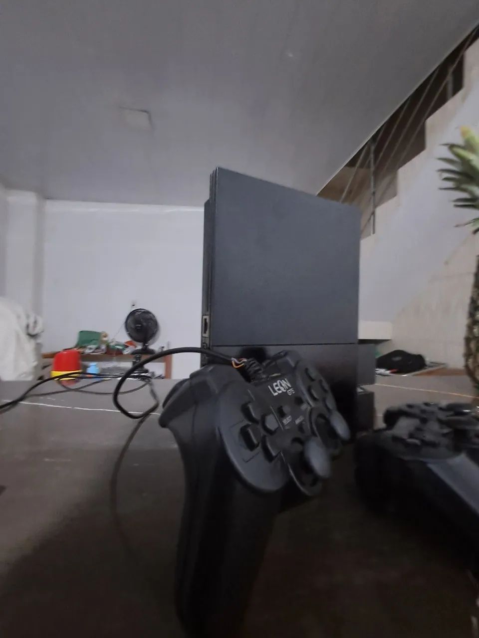 Ps2 com cabos e comtrole e opl - Foto 2