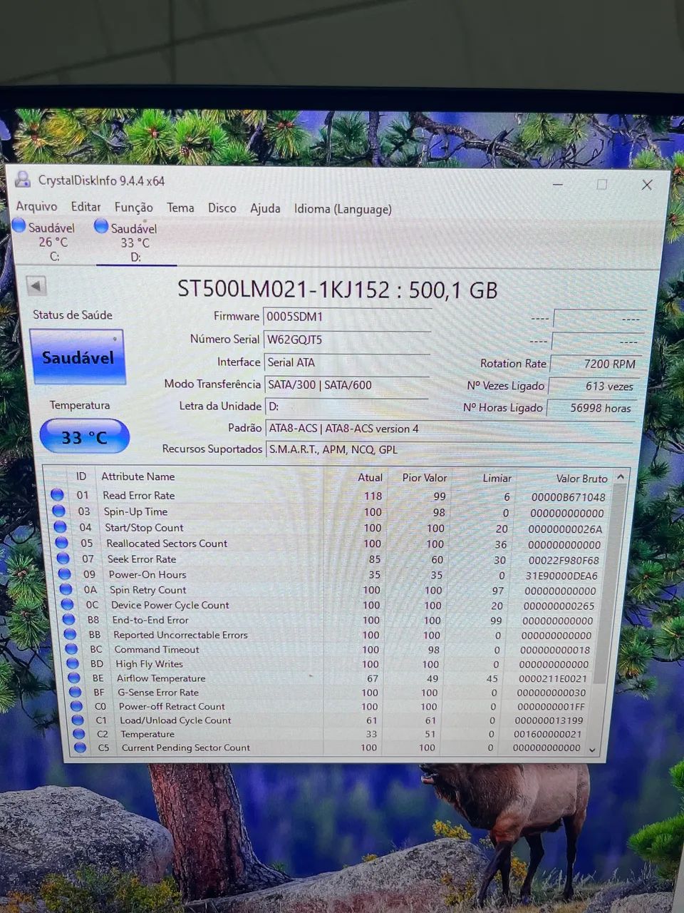 4 HD TOSHIBA 500gb - Foto 4