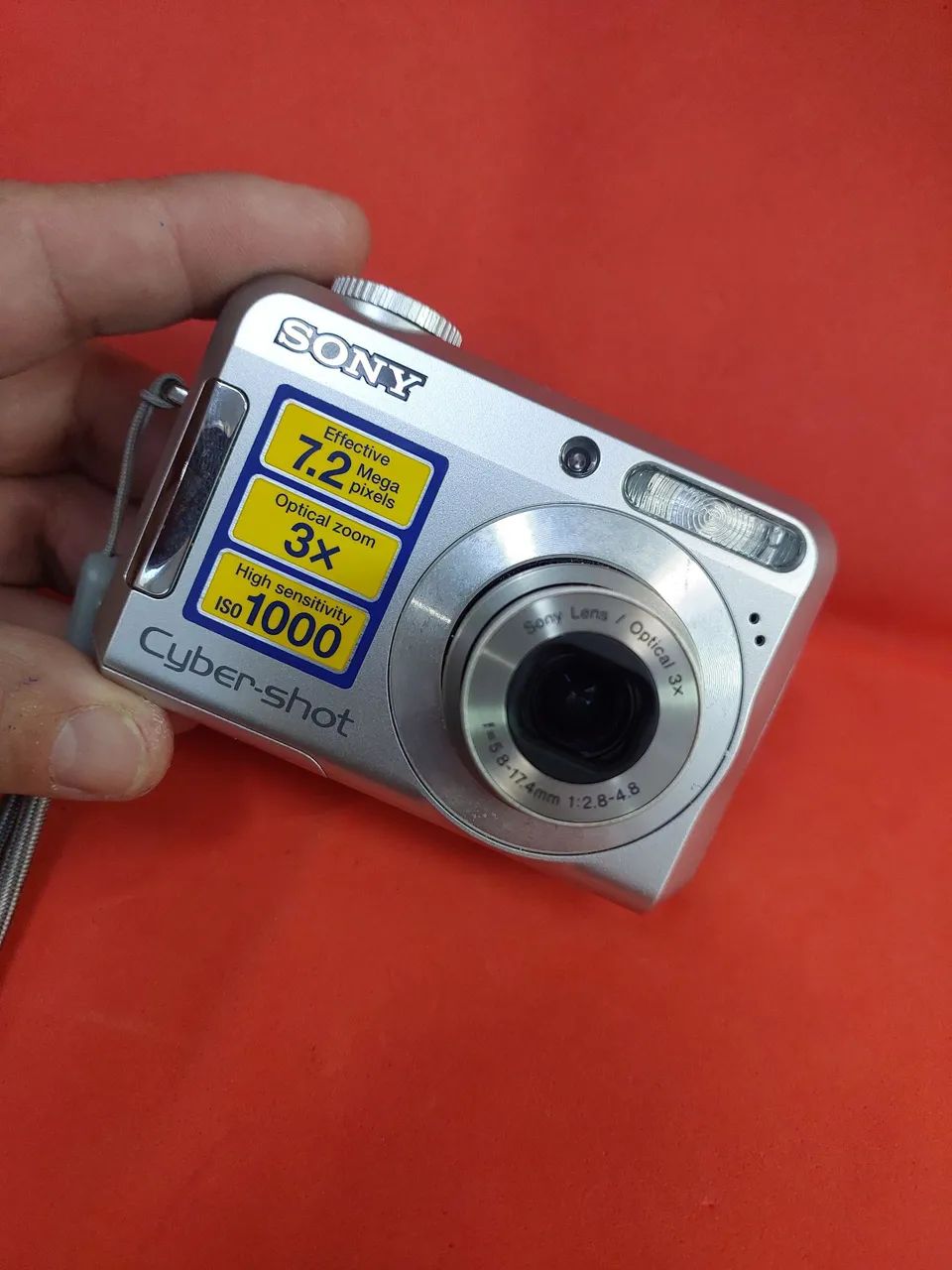 Câmera Sony Cyber-Shot S650 funcionando perfeitamente  - Foto 3