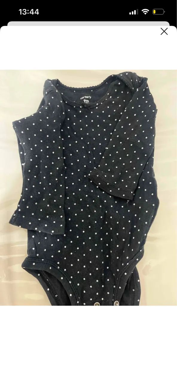 Conjunto bodys carters 9 meses - Foto 2