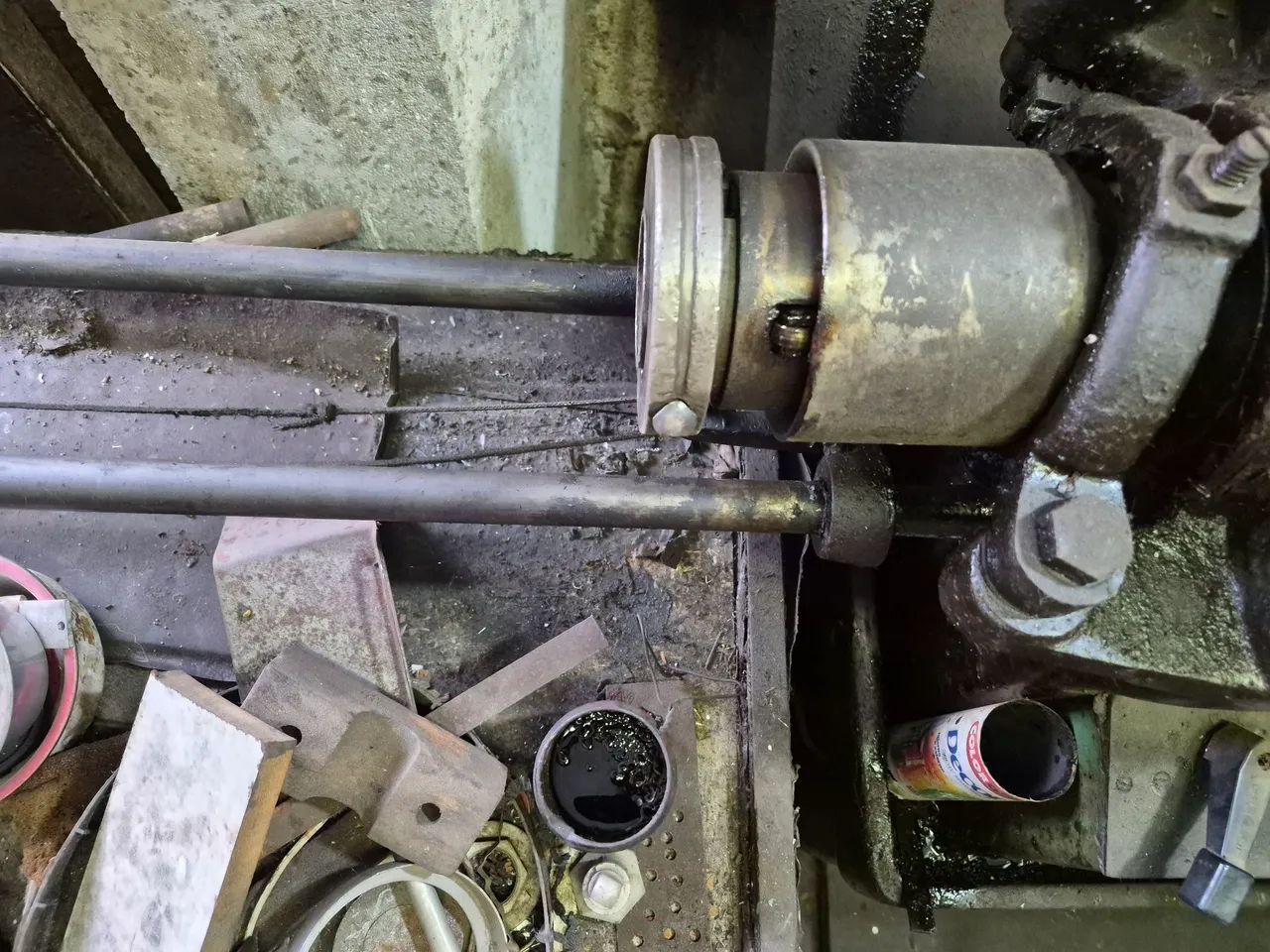 Torno com alimentador  - Foto 3
