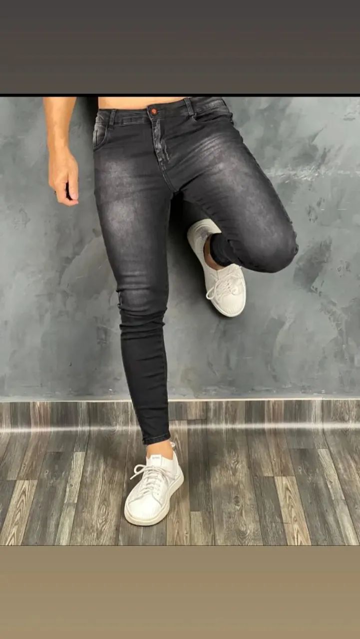 Calças Jeans Skinny 