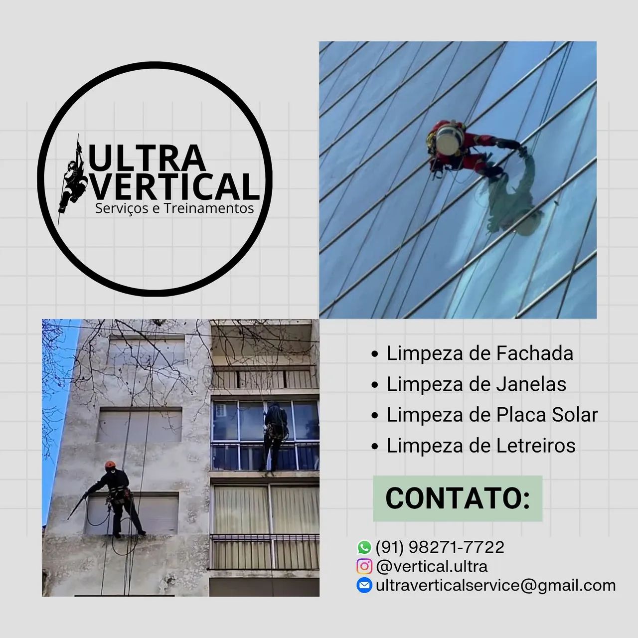 Serviços de Limpeza de Vidros e Fachadas de Prédios e Residências.  - Foto 2