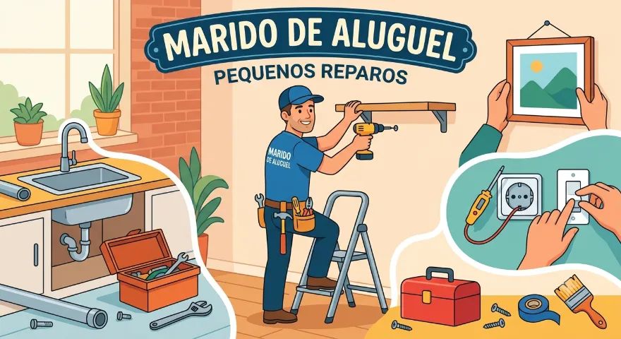 Marido de aluguel pequenos reparos 