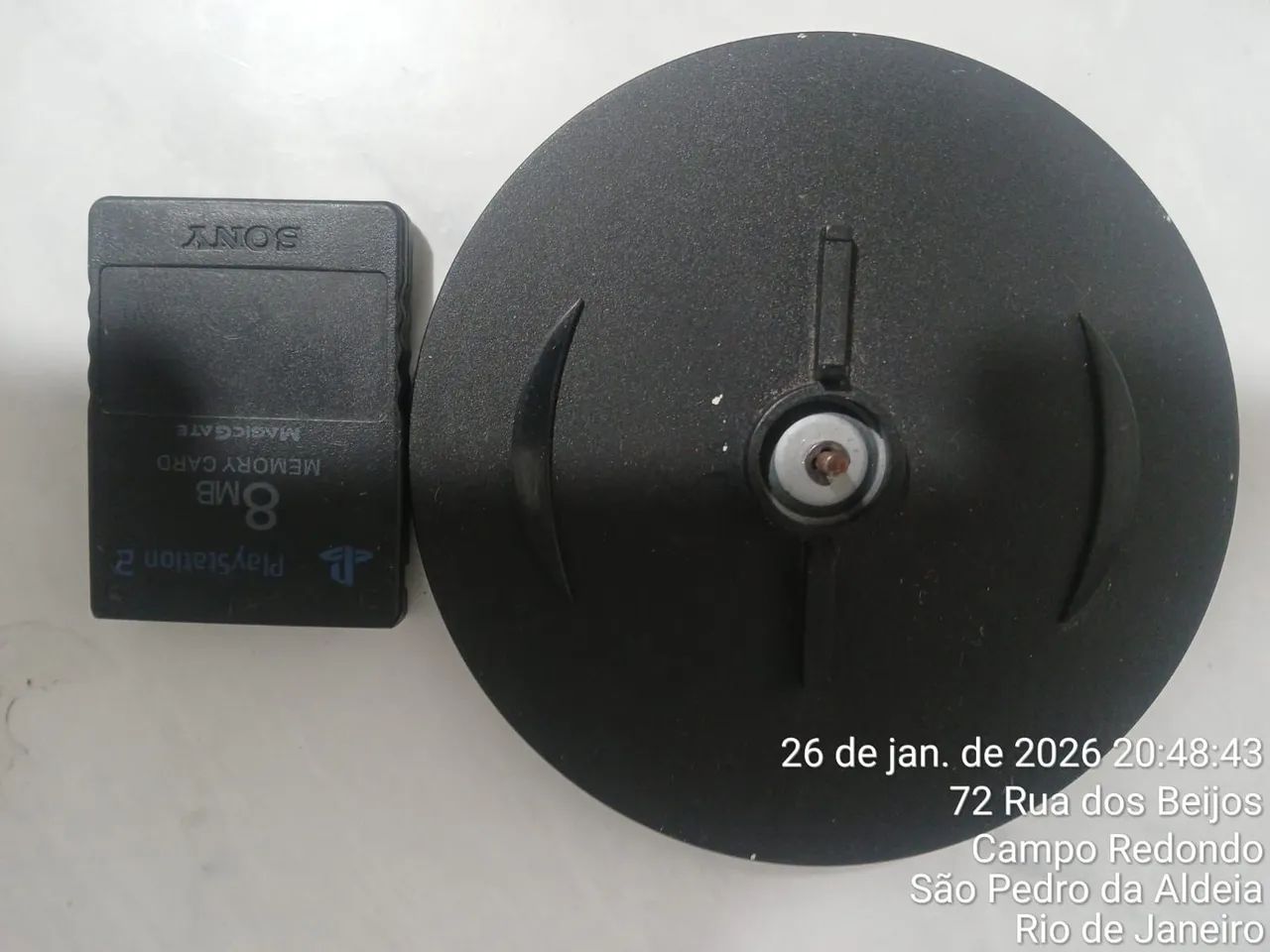 Memory card 8G + suporte ps2 - Foto 2