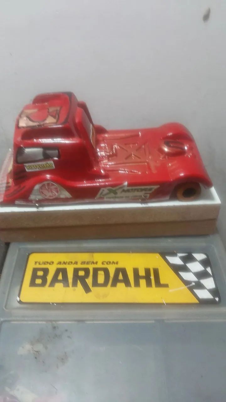 Caminhão de autorama 1:24 motor falcom 32k - Foto 3
