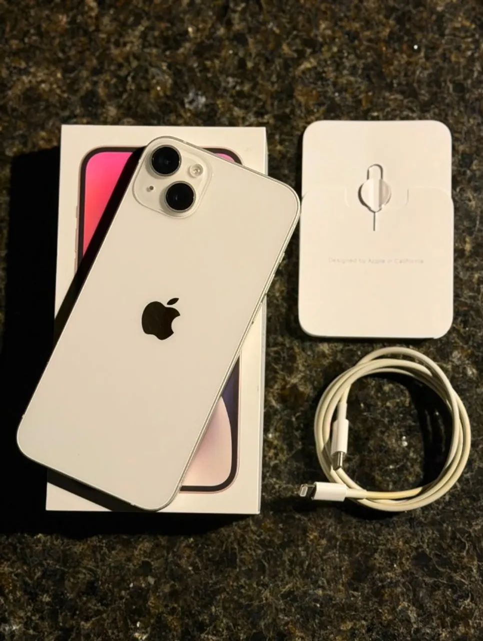 iPhone 14 Plus 128GB Branco - Único Dono, Nota Fiscal e Caixa