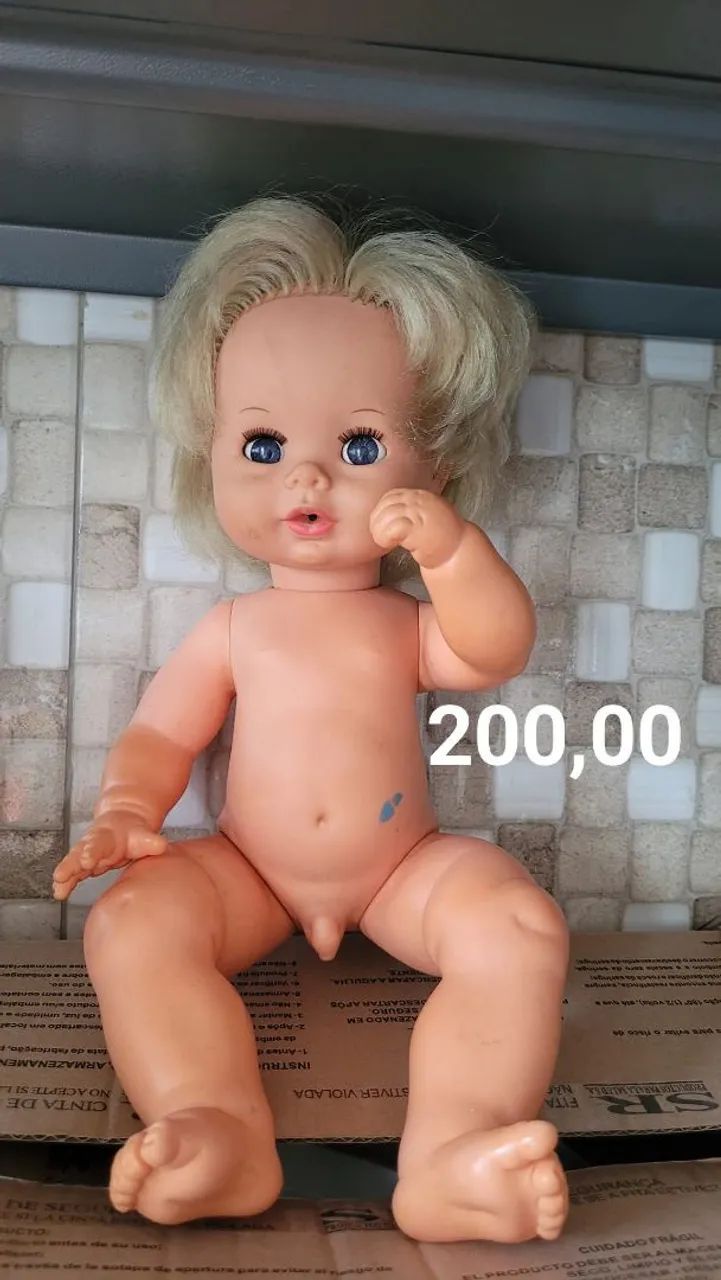 Boneco Manequinho Loiro 1984 - Foto 2