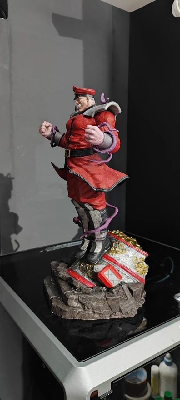 M Bison - street fighter - action figure - Foto 2