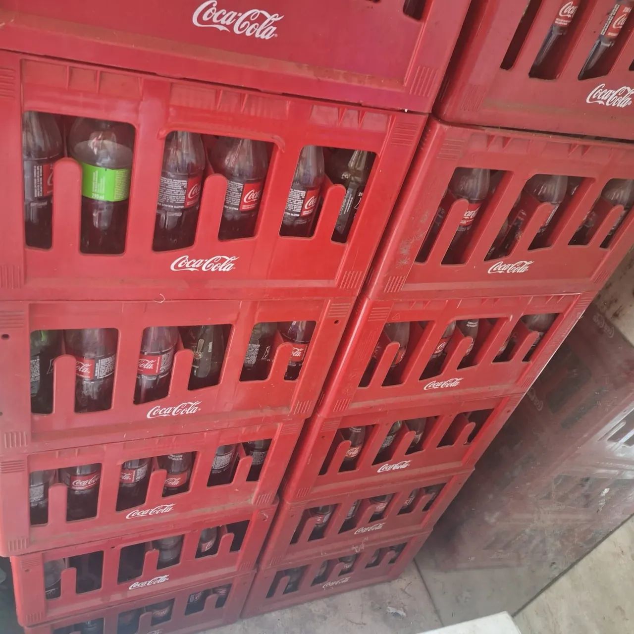Vasilhame da coca 