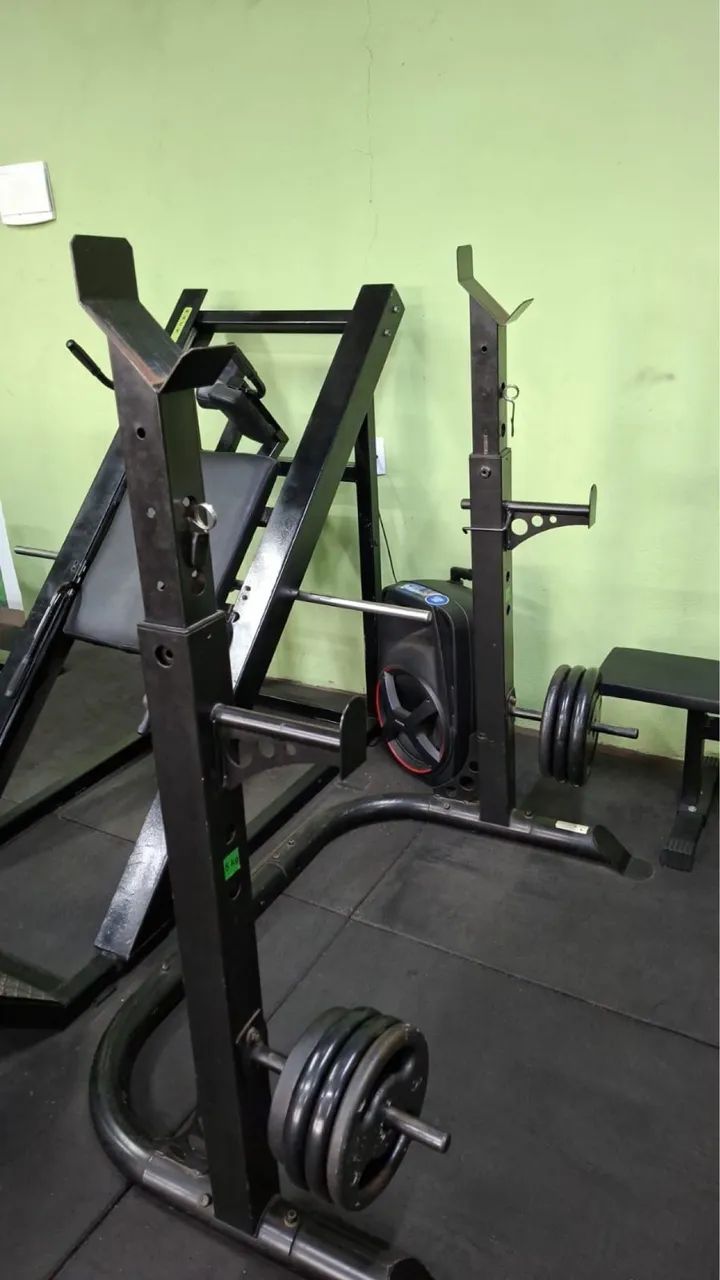 Suporte pra agachamento e supino  - Foto 2