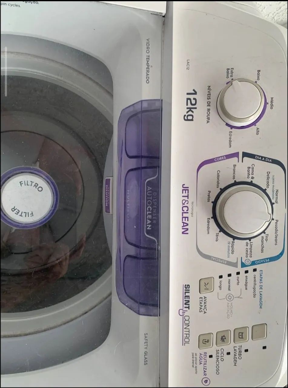 Máquina de lavar Roupa 12 kg Jet Clean  - Foto 3